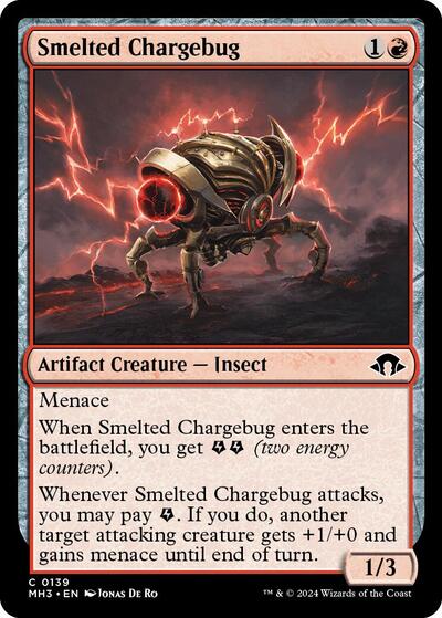 Smelted Chargebug (Modern Horizons 3) Near Mint