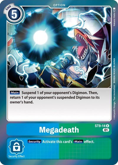 Megadeath (Starter Deck 09: Ultimate Ancient Dragon) Near Mint Foil - Nick Nack's Full Frontal Attack