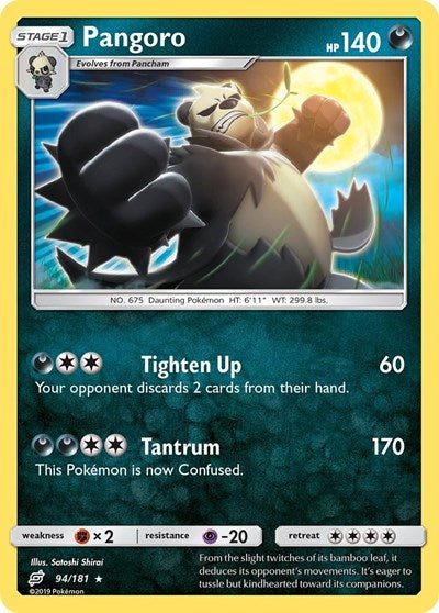 Pangoro (SM - Team Up) Near Mint