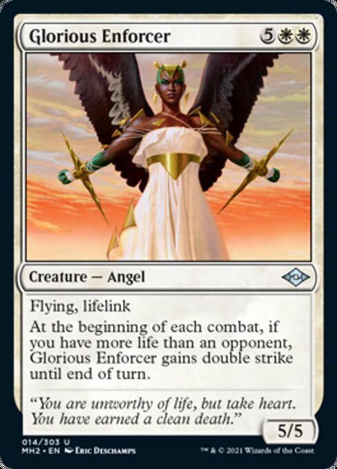 Glorious Enforcer (Modern Horizons 2) Near Mint - Nick Nack's Full Frontal Attack
