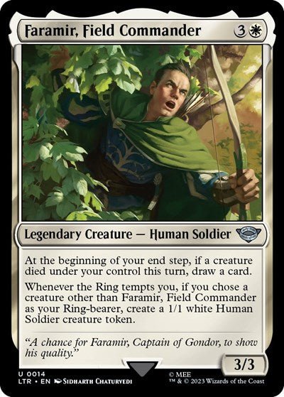 Faramir, Field Commander (Universes Beyond: The Lord of the Rings: Tales of Middle-earth) Near Mint - Nick Nack's Full Frontal Attack