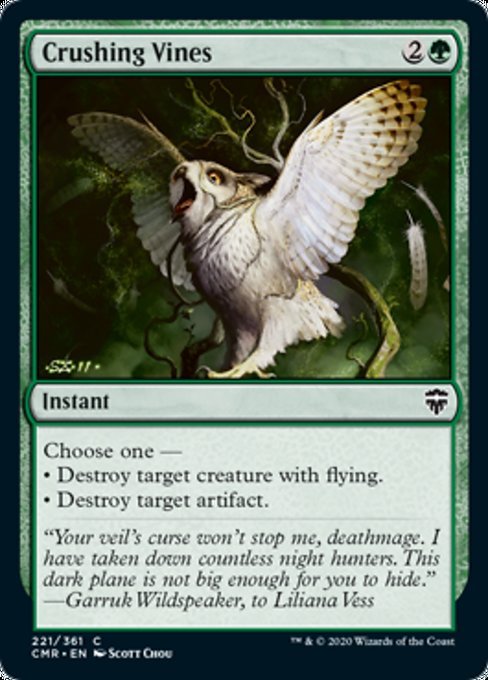 Crushing Vines (Commander Legends) Near Mint - Nick Nack's Full Frontal Attack