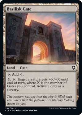 Basilisk Gate (Commander Legends: Battle for Baldur's Gate) Near Mint - Nick Nack's Full Frontal Attack