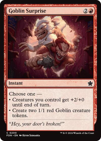 Goblin Surprise (Foundations) Near Mint