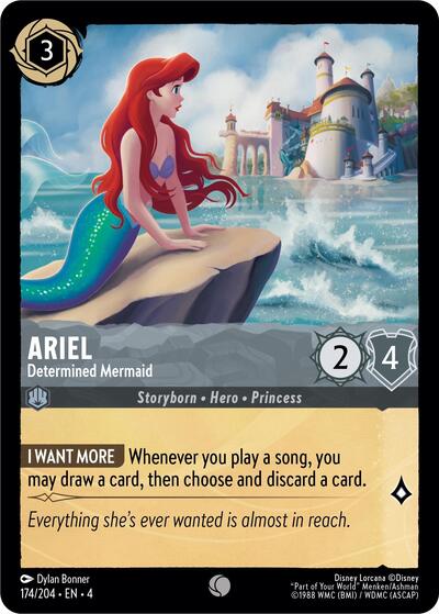 Ariel - Determined Mermaid (Ursula's Return) Near Mint - Nick Nack's Full Frontal Attack