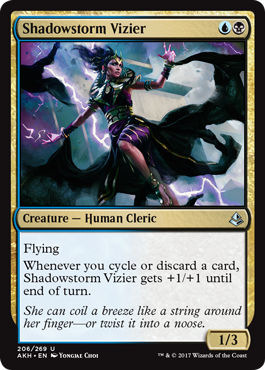 Shadowstorm Vizier (Amonkhet) Near Mint - Nick Nack's Full Frontal Attack