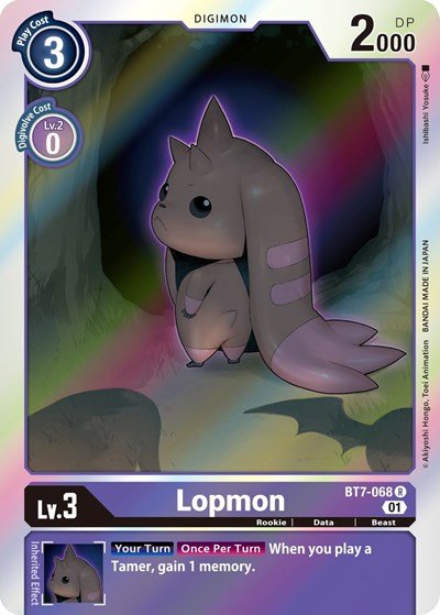 Lopmon (The Next Adventure) Near Mint Foil - Nick Nack's Full Frontal Attack