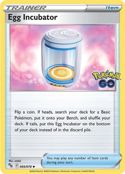 Egg Incubator (Pokemon GO) Near Mint - Nick Nack's Full Frontal Attack