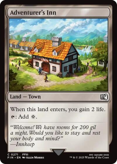 Adventurer's Inn (Universes Beyond: FINAL FANTASY) Near Mint - Nick Nack's Full Frontal Attack