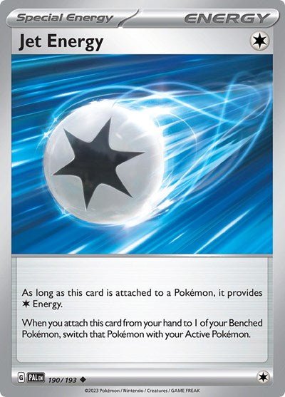 Jet Energy (SV02: Paldea Evolved) Near Mint - Nick Nack's Full Frontal Attack