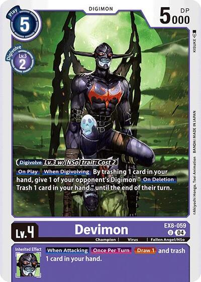 Devimon (Chain of Liberation) Near Mint - Nick Nack's Full Frontal Attack