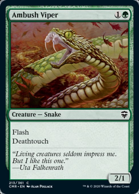 Ambush Viper (Commander Legends) Near Mint - Nick Nack's Full Frontal Attack
