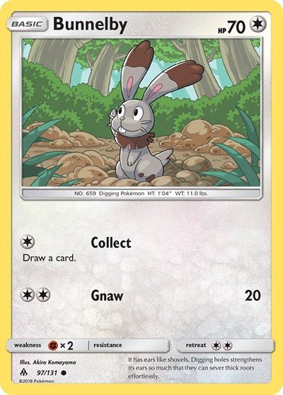 Bunnelby (SM - Forbidden Light) Near Mint - Nick Nack's Full Frontal Attack