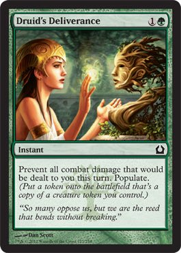 Druid's Deliverance (Return to Ravnica) Near Mint - Nick Nack's Full Frontal Attack