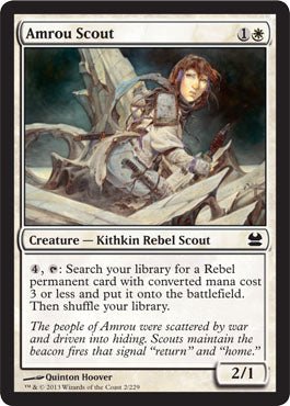 Amrou Scout (Modern Masters) Near Mint - Nick Nack's Full Frontal Attack