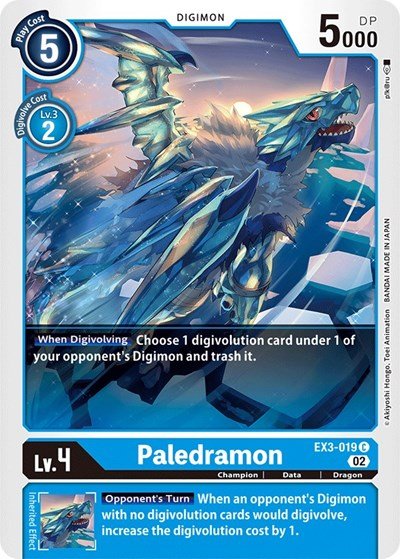 Paledramon (Draconic Roar) Near Mint - Nick Nack's Full Frontal Attack