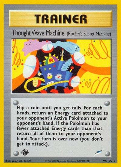 Thought Wave Machine (Rocket's Secret Machine) (Neo Destiny) Light Play 1st Edition