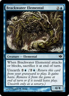 Brackwater Elemental (Conflux) Near Mint