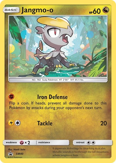 Jangmo-o - SM40 (SM Promos) Near Mint Holofoil