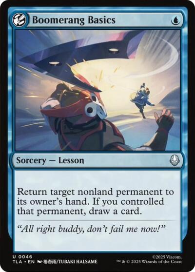 Boomerang Basics (Avatar: The Last Airbender) Near Mint - Nick Nack's Full Frontal Attack