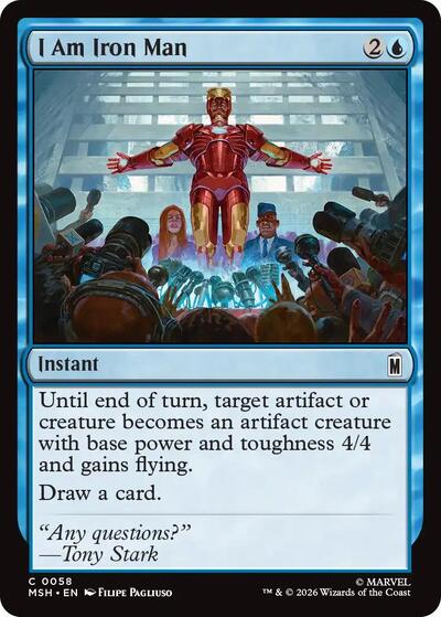I Am Iron Man (Marvel Super Heroes) Near Mint - Nick Nack's Full Frontal Attack