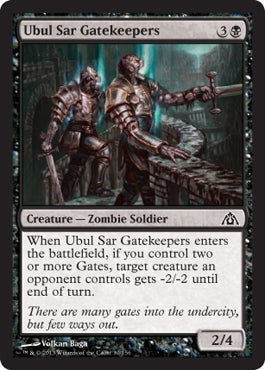 Ubul Sar Gatekeepers (Dragon's Maze) Near Mint - Nick Nack's Full Frontal Attack