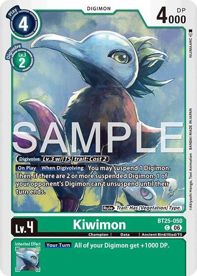 Kiwimon (Dual Revolution Booster) Near Mint
