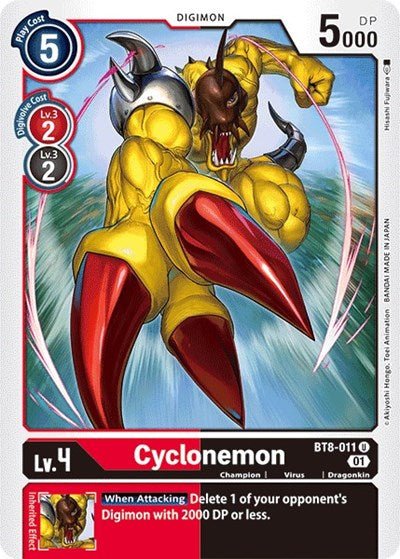 Cyclonemon (New Awakening) Near Mint - Nick Nack's Full Frontal Attack