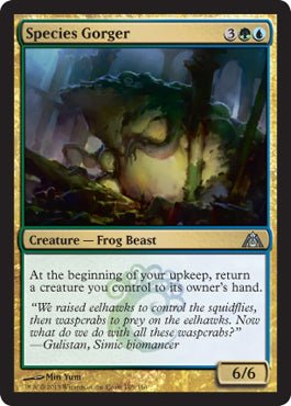Species Gorger (Dragon's Maze) Near Mint - Nick Nack's Full Frontal Attack