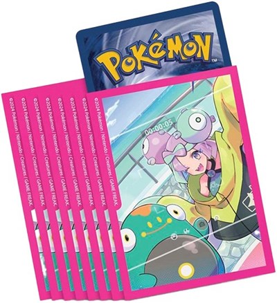 Pokemon TCG: Iono Premium Tournament Collection Box Card Sleeves (65-Pack) (Pokemon International) New - Nick Nack's Full Frontal Attack