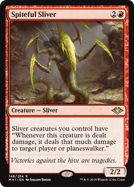 Spiteful Sliver (Modern Horizons) Near Mint - Nick Nack's Full Frontal Attack