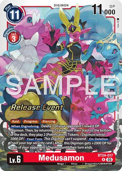 Medusamon (Time Stranger Release Events Cards) Near Mint