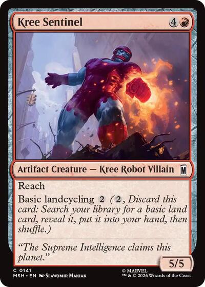 Kree Sentinel (Marvel Super Heroes) Near Mint - Nick Nack's Full Frontal Attack