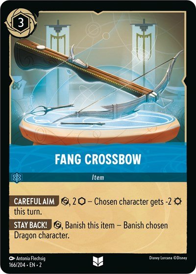 Fang Crossbow (Rise of the Floodborn) Near Mint - Nick Nack's Full Frontal Attack
