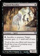 Plagued Rusalka (Duel Decks: Izzet vs Golgari) Near Mint - Nick Nack's Full Frontal Attack