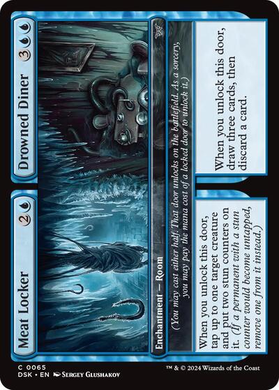 Meat Locker / Drowned Diner (Duskmourn: House of Horror) Near Mint - Nick Nack's Full Frontal Attack