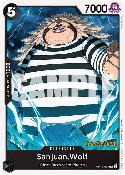 Sanjuan.Wolf (Royal Blood Release Event Cards) Near Mint - Nick Nack's Full Frontal Attack