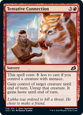 Tentative Connection (Ikoria: Lair of Behemoths) Near Mint - Nick Nack's Full Frontal Attack