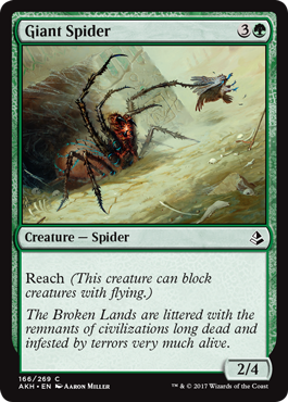 Giant Spider (Amonkhet) Near Mint - Nick Nack's Full Frontal Attack