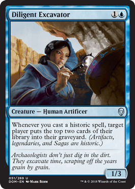 Diligent Excavator (Dominaria) Near Mint - Nick Nack's Full Frontal Attack