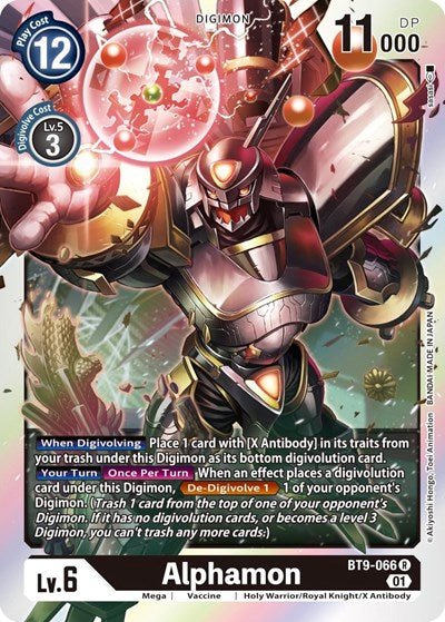 Alphamon (X Record) Near Mint Foil - Nick Nack's Full Frontal Attack