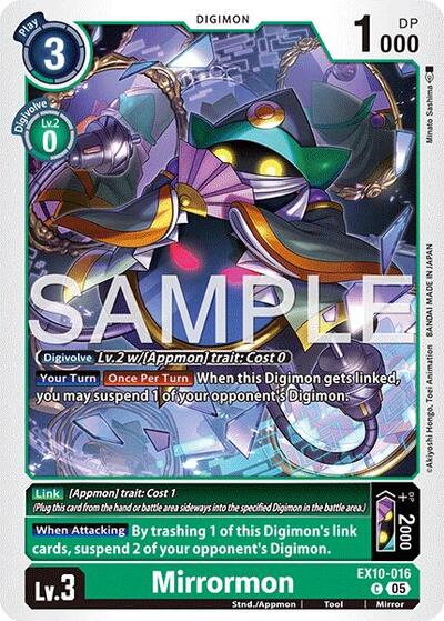 Mirrormon (Sinister Order) Near Mint - Nick Nack's Full Frontal Attack