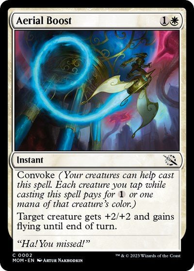 Aerial Boost (March of the Machine) Near Mint - Nick Nack's Full Frontal Attack