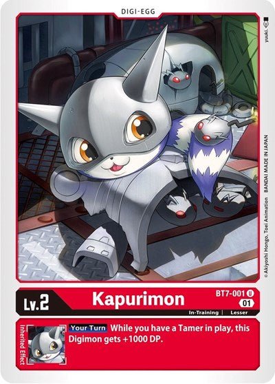 Kapurimon (The Next Adventure) Near Mint - Nick Nack's Full Frontal Attack