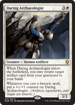 Daring Archaeologist (Dominaria) Near Mint - Nick Nack's Full Frontal Attack