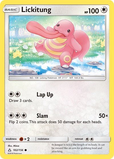 Lickitung (SM - Ultra Prism) Light Play - Nick Nack's Full Frontal Attack
