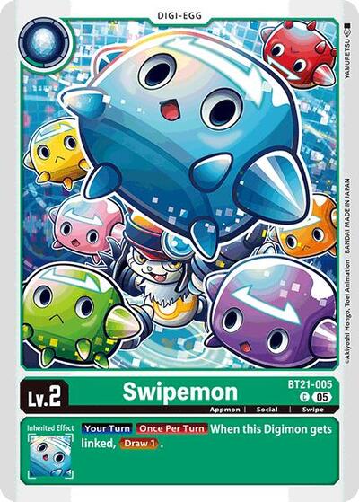Swipemon (World Convergence) Near Mint - Nick Nack's Full Frontal Attack