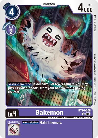Bakemon (Release Special Booster 2.5) Light Play