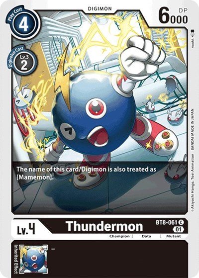 Thundermon (New Awakening) Near Mint - Nick Nack's Full Frontal Attack