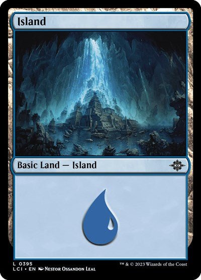 Island (0395) (The Lost Caverns of Ixalan) Near Mint - Nick Nack's Full Frontal Attack